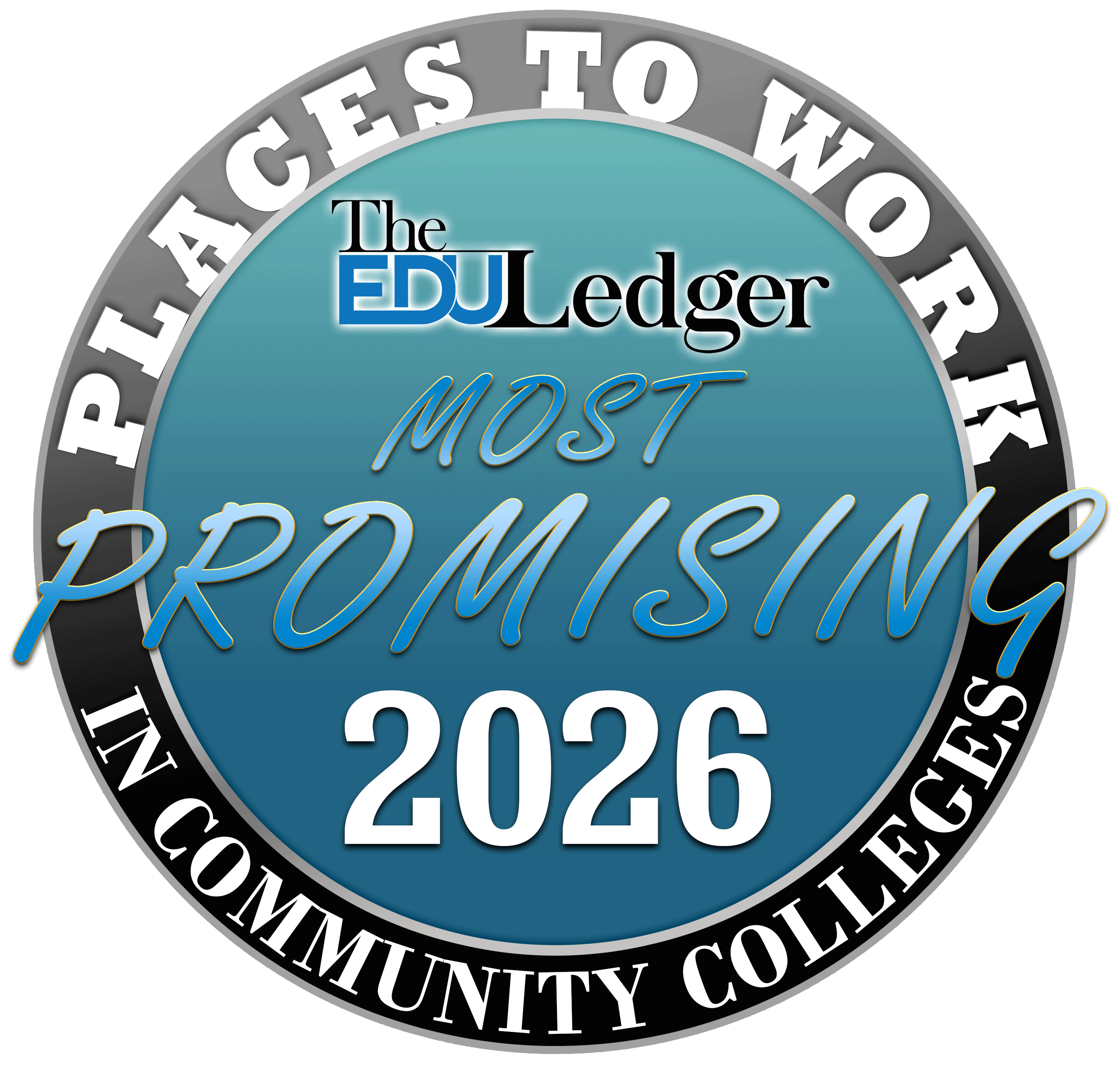 Promising Practices 2026 badge from The EDULedger for Platte County College and Careers to Work.