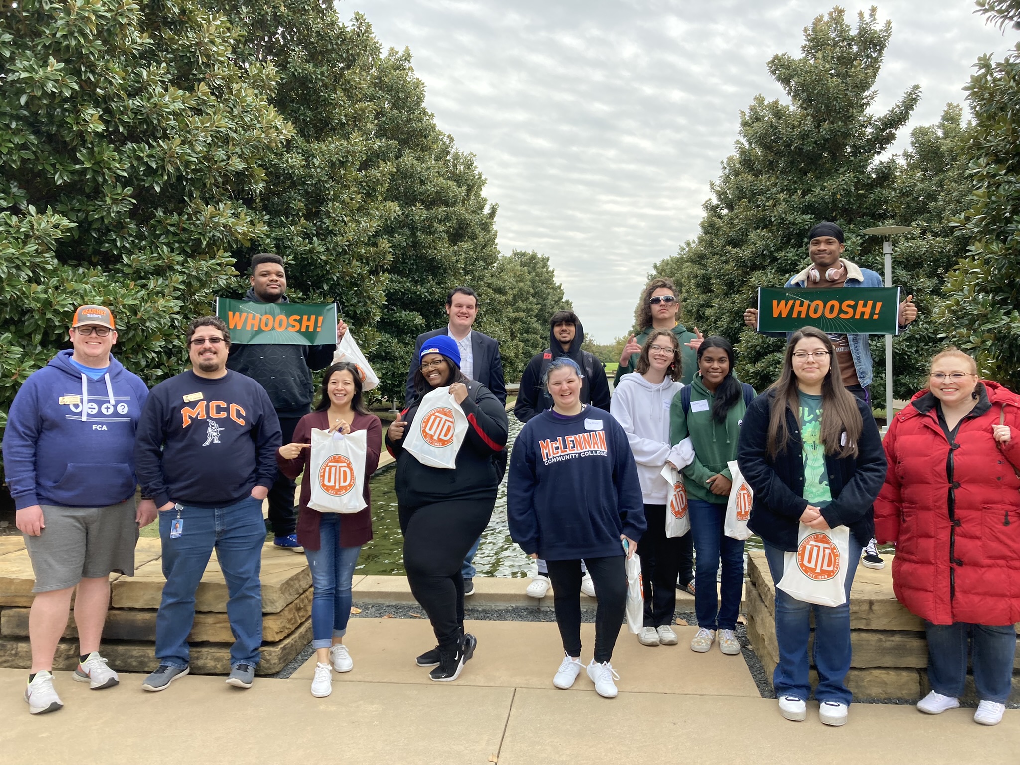 Students at UT Dallas