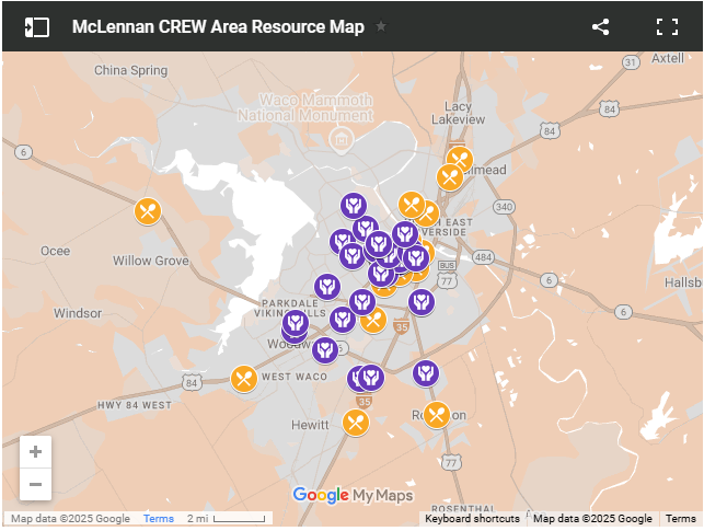 CREW asset map screenshot