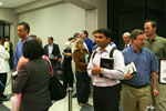 Group of people standing around