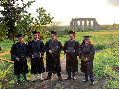 group of engineering grads