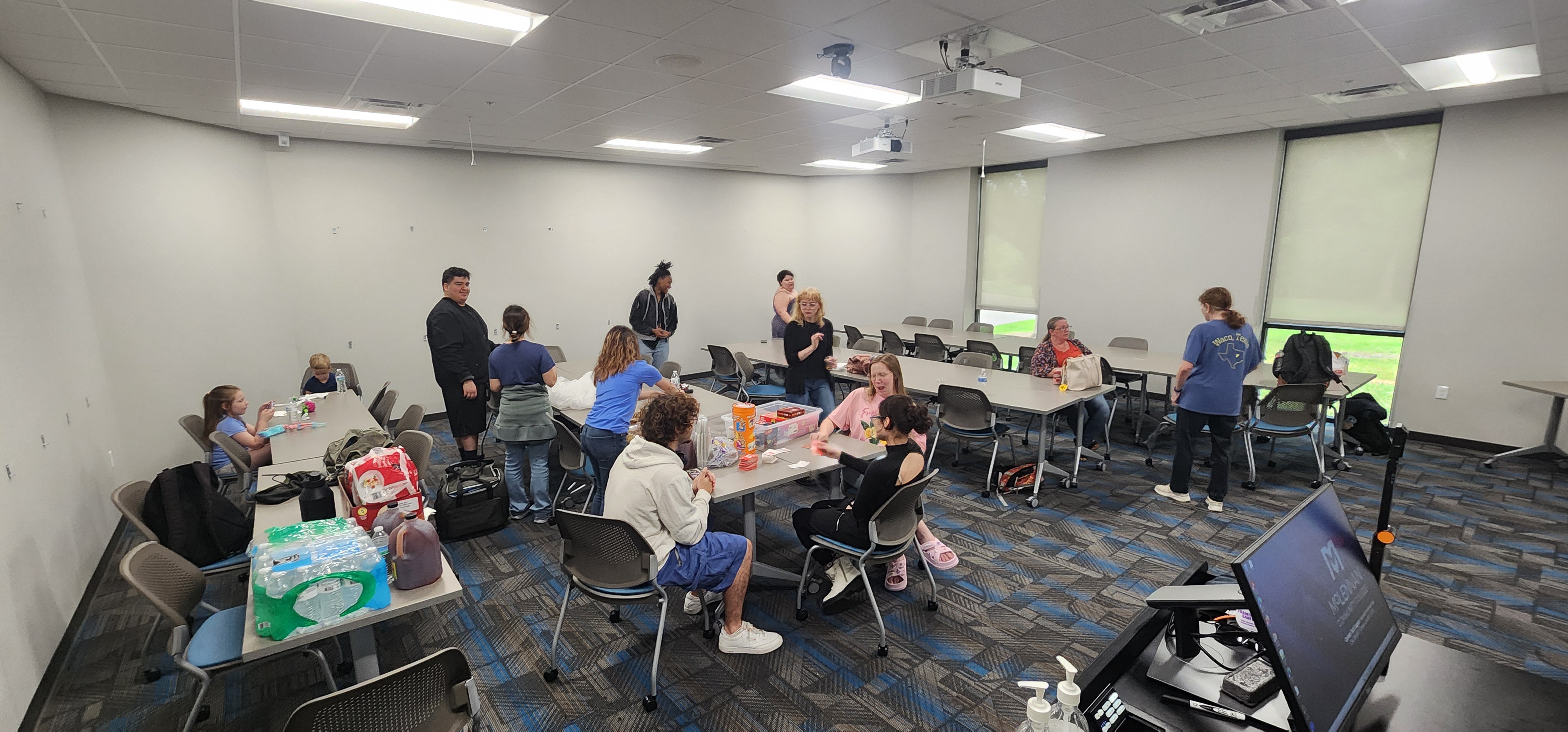 MCC's PTK Pi Chi chapter fellowship event.