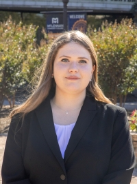 Headshot of Amara Burghard - PTK Pi Chi Chapter Vice President of Public and Media Relations