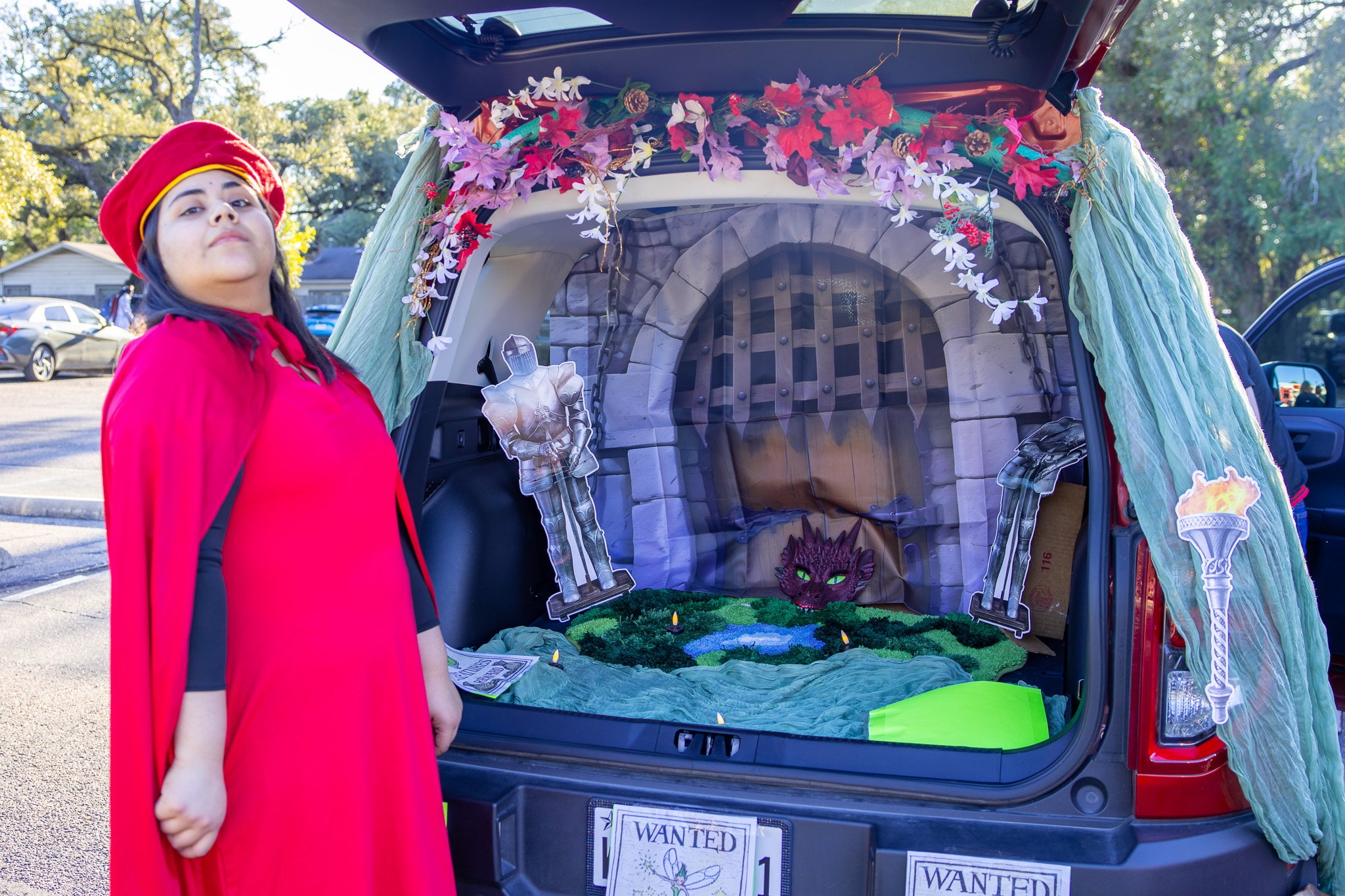 Student dressed as Lord Farquaad