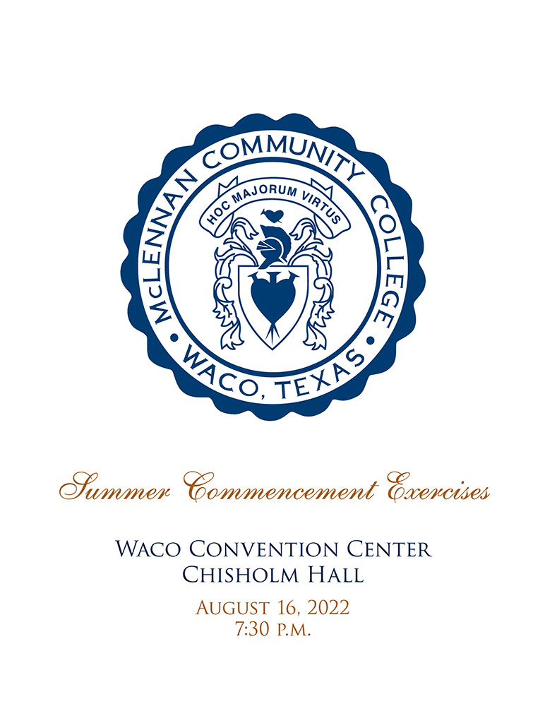Summer 2022 Commencement Cover
