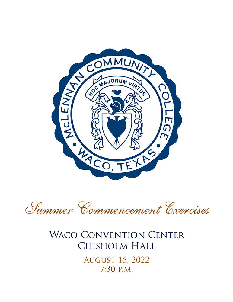 Summer 2022 Commencement Cover
