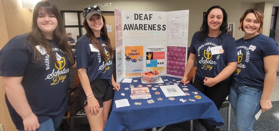 Deaf Awareness Scholar Day Poster